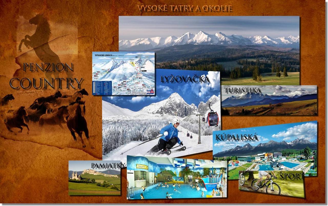 Penzion Country Стара Лесна Екстер'єр фото