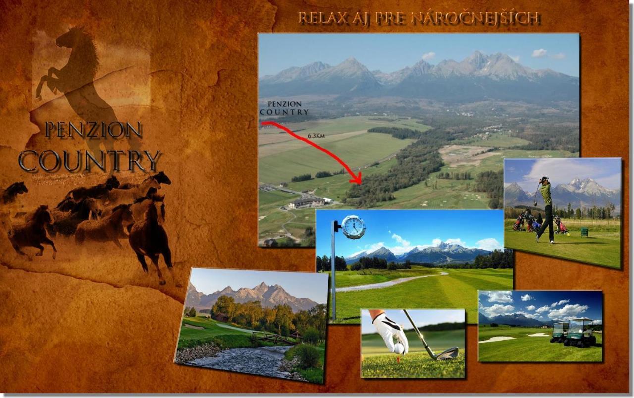 Penzion Country Стара Лесна Екстер'єр фото